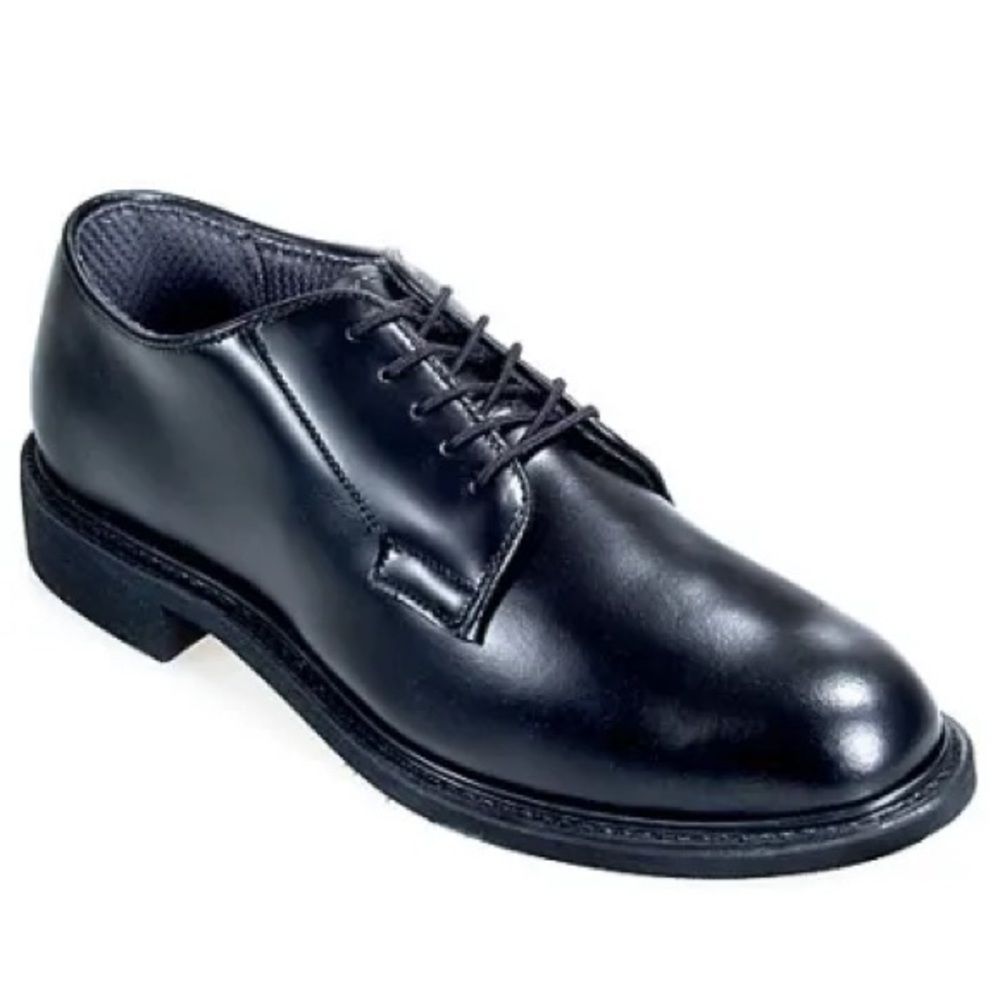 BATES Shoes Women's USA Made Black Leather Uniform Shoes 7